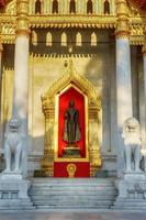 Wat Benchamabophit is landmark in Thailand photo