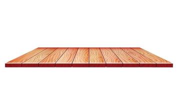 Wooden Material Table Or Shelf Surface Vector