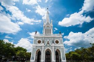 White Catholic Church in Thailand photo