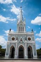 White Catholic Church in Thailand photo