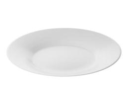 white plate isolated on alpha background 3D Render photo