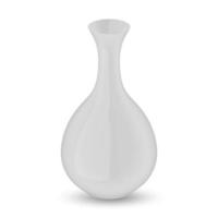 White ceramic vase isolated on white background, 3d rendering photo