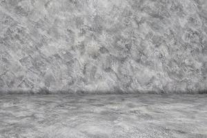 Perspective Gray cement floor or concrete for interior display products and web page . studio room gradient background photo