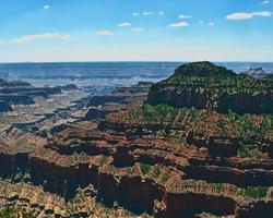 North rim of the Grand Canyon photo