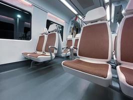 empty train car, mode of transportation photo