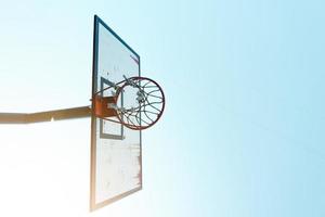 street basket hoop, sports equipment