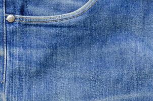 Blue Jeans Texture Denim Background Fashion Pattern photo