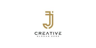 J letter logo monogram logo vector designs