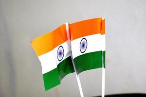 National Flag of India photo