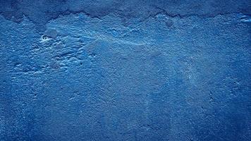 Fondo de pared de hormigón de cemento de textura azul abstracto foto