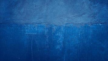 Fondo de pared de hormigón de cemento de textura azul abstracto foto