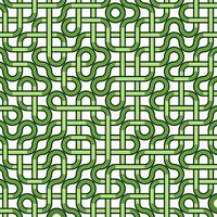 Fondo de patrón de estilo laberinto abstracto vector