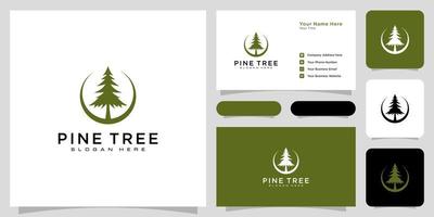 pine tree icon illustration isolated vector sign symbol