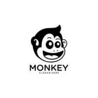 mono vector logo animal plantilla