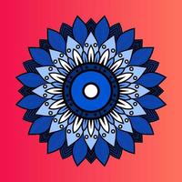mandala vector illustration. Vector hand drawn circular decorative element. for background object, flyer object, element object