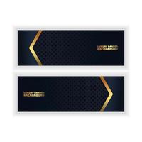 luxury background light with abstract color modern technology banner gold vector