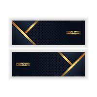 luxury background light with abstract color modern technology banner gold vector