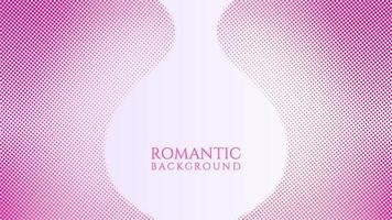 Halftone Background Design Template, Pop Art, Abstract Dots Pattern Illustration, Retro Texture Element, Pink Violet Gradient, Romantic Color, Valentine Day vector