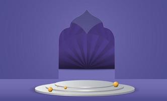 ramadan kareem banner background design illustration vector