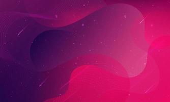 Abstract Violet Fluid Wave Background vector