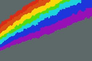 símbolo de la comunidad lgbt en colores del arco iris. fondo de pintura abstracta. arcoiris acuarela. fondo en los colores de la bandera lgbt. foto