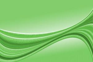 Abstract fabric green background with smooth curves photo