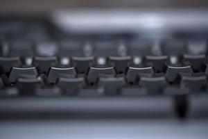 Macro photography of the keyboard photo