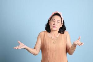 Senior Asian Woman photo