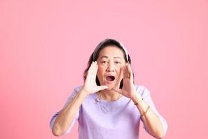 Senior Asian Woman photo