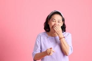 Senior Asian Woman photo