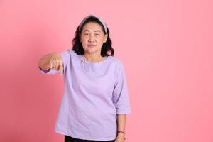 Senior Asian Woman photo