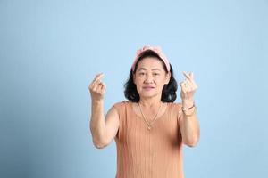 Senior Asian Woman photo