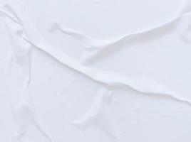 Paper is crumpled texture blank background. Crumpled paper texture background for various purposes. photo