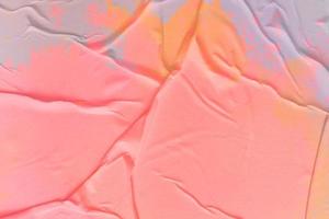 Blank red paper is crumpled texture background. Crumpled paper texture backgrounds for various purposes photo