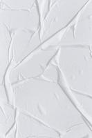 Vertical crumpled paper texture background. Crumpled paper texture backgrounds for various purposes photo