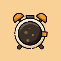 illustration vector of coffee time,perfect for icon etc.