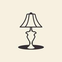 lighting traditional interior lamp logo design vector graphic symbol icon illustration creative idea