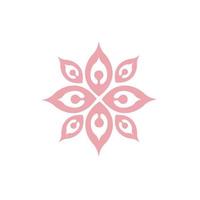 women yoga group with flower logo design vector graphic symbol icon illustration creative idea