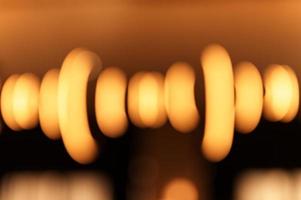 lamp hanging blurred light ring abstract photo