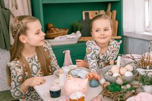 easter family kid lunch home dinner waiting photo