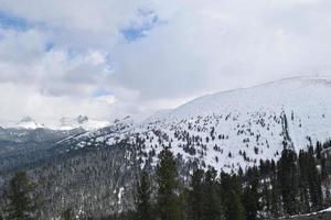 the nature of Siberia. Sayan Mountains photo