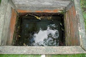 fuente de agua al aire libre foto