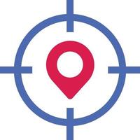 Pin Maps Location Target vector