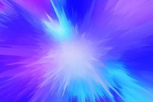 Speed of light 3d illustration. Abstract motion generative holographic blue gradient background. Stylish splash texture in the technology and futuristic style photo