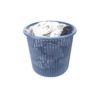 Basket of dirty laundry dirty socks photo