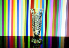 glass transparent vase photo