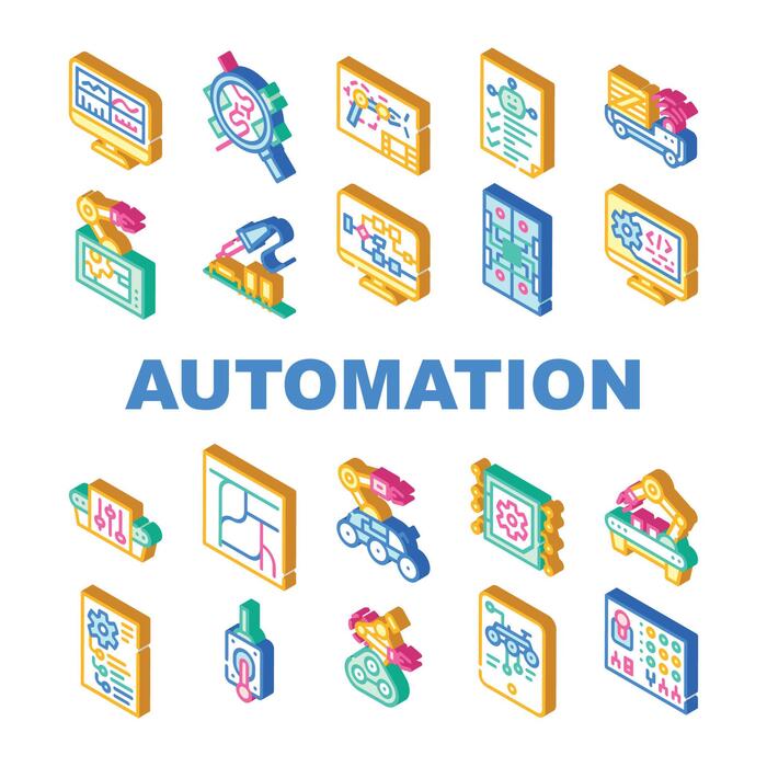 Automation Vector Art, Icons, and Graphics for Free Download