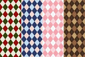 Argyle vector pattern thin light dotted line. Seamless geometric background for men's clothing, wrapping paper. Backdrop for party invite card