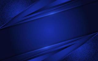 Abstract blue background with dynamic shape vector