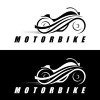 motorbike design icon logo vector art